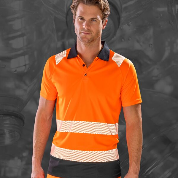 Result Recycled Safety Polo Shirt Thumbnail