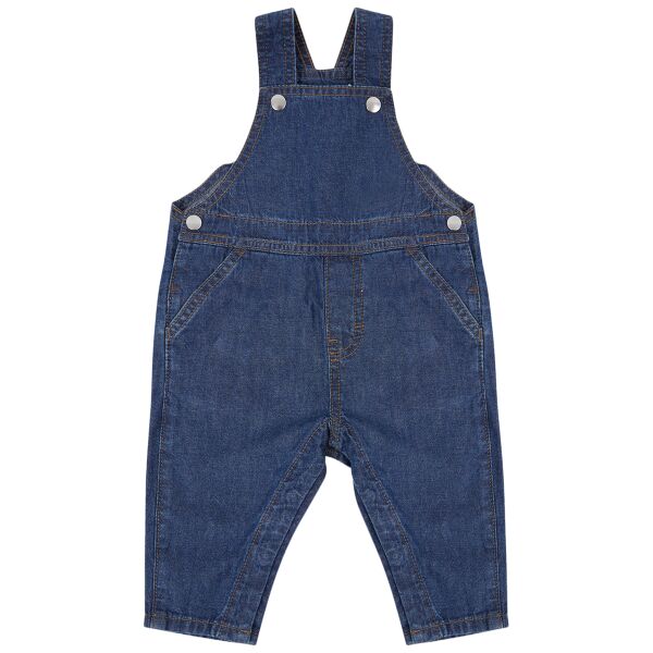 Larkwood Kids Denim Dungarees Thumbnail