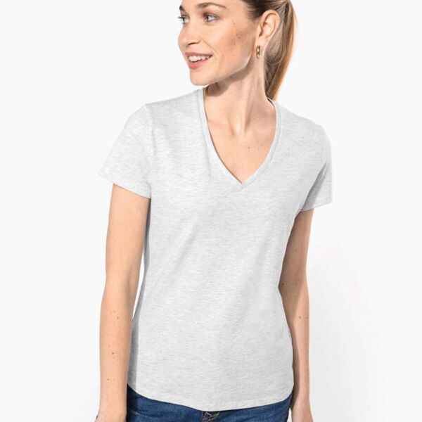 LADIES S/S V NECK T SHIRT Thumbnail