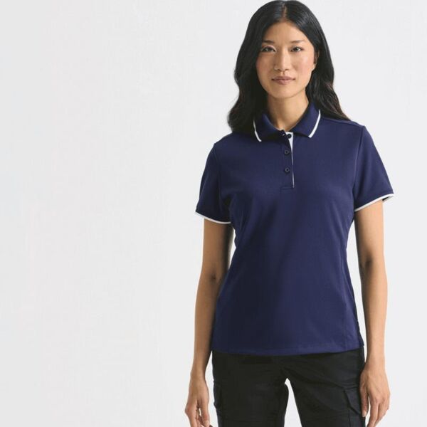 LADY CONTRAST COOLCHECKER POLO Thumbnail