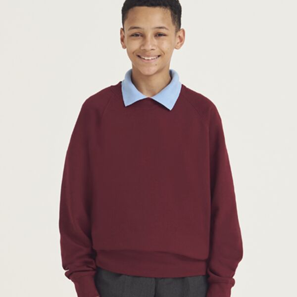 AWDis Academy Senior Raglan Sweatshirt Thumbnail