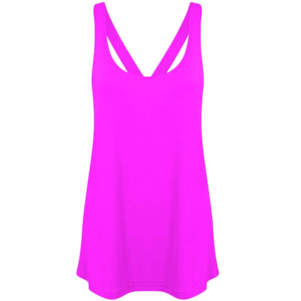 SF Clothing Ladies Fashion Workout Vest Thumbnail