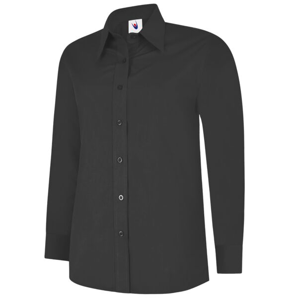 Ladies Poplin Full Sleeve Shirt Thumbnail