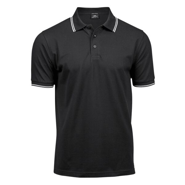 Tee Jays Luxury Stretch Tipped Polo Shirt Thumbnail