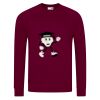 AWDis Academy Senior Raglan Sweatshirt Thumbnail