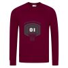 AWDis Academy Senior Raglan Sweatshirt Thumbnail