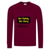 AWDis Academy Senior Raglan Sweatshirt Thumbnail