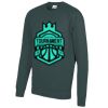 AWDis Academy Kids Raglan Sweatshirt Thumbnail