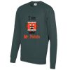 AWDis Academy Kids Raglan Sweatshirt Thumbnail