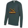 AWDis Academy Kids Raglan Sweatshirt Thumbnail
