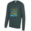 AWDis Academy Kids Raglan Sweatshirt Thumbnail