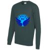 AWDis Academy Kids Raglan Sweatshirt Thumbnail