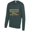 AWDis Academy Kids Raglan Sweatshirt Thumbnail