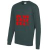 AWDis Academy Kids Raglan Sweatshirt Thumbnail