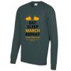 AWDis Academy Kids Raglan Sweatshirt Thumbnail