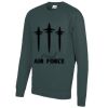 AWDis Academy Kids Raglan Sweatshirt Thumbnail