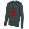 AWDis Academy Kids Raglan Sweatshirt Thumbnail