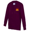 AWDis Academy Kids Sweat Cardigan Thumbnail